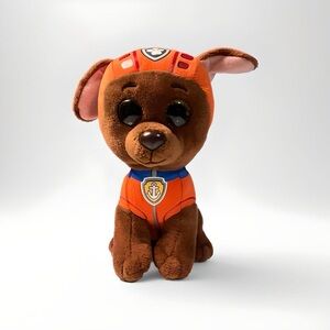 TY Paw Patrol Zuma Water Rescuer - Chocolate Lab 6-inch Plush